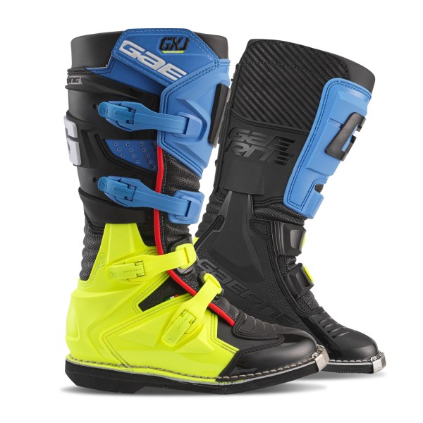 Motokrosové boty Gaerne GX-J Grey Yellow Fluo 2169-009